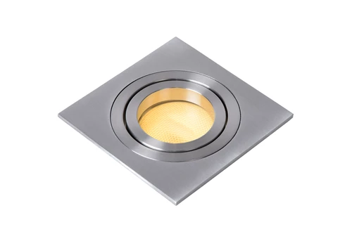 Lucide TUBE - Inbouwspot - 1xGU10 - Mat chroom - detail 1